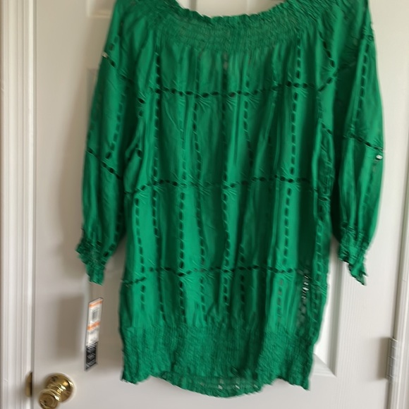 INC Women’s Crinkle Top - Picture 8 of 10